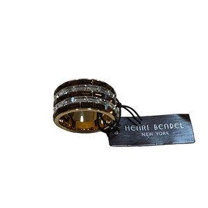 Henri Bendel HB Striped Ring - Size 7
